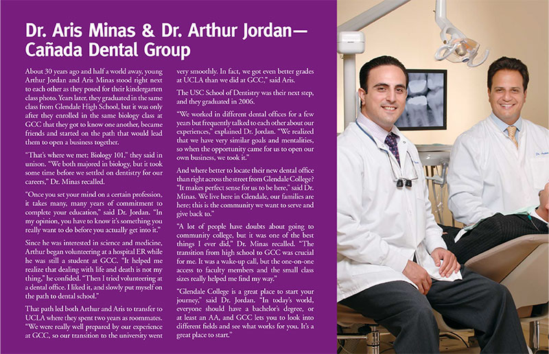 Cañada Dental Group Featured in Glendale Community College (GCC) Article